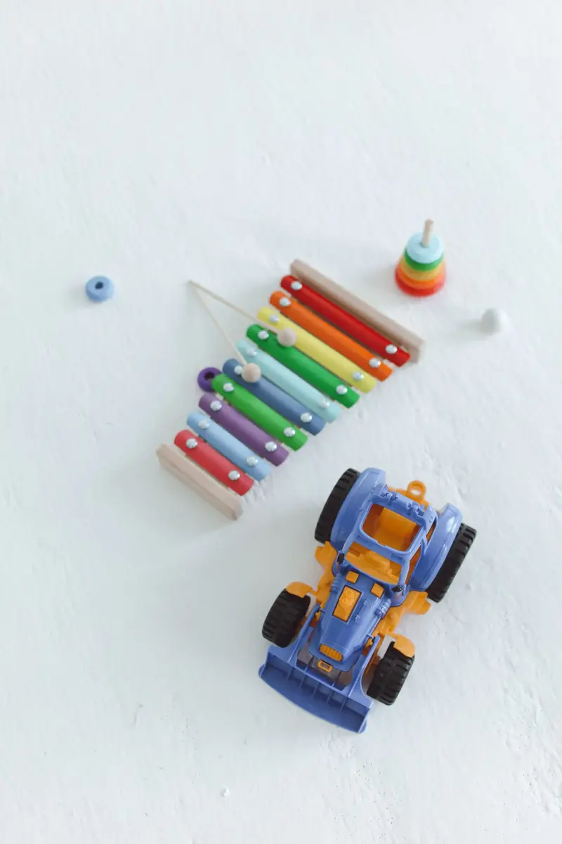Juguetes infantiles con precio de oferta en una tienda online